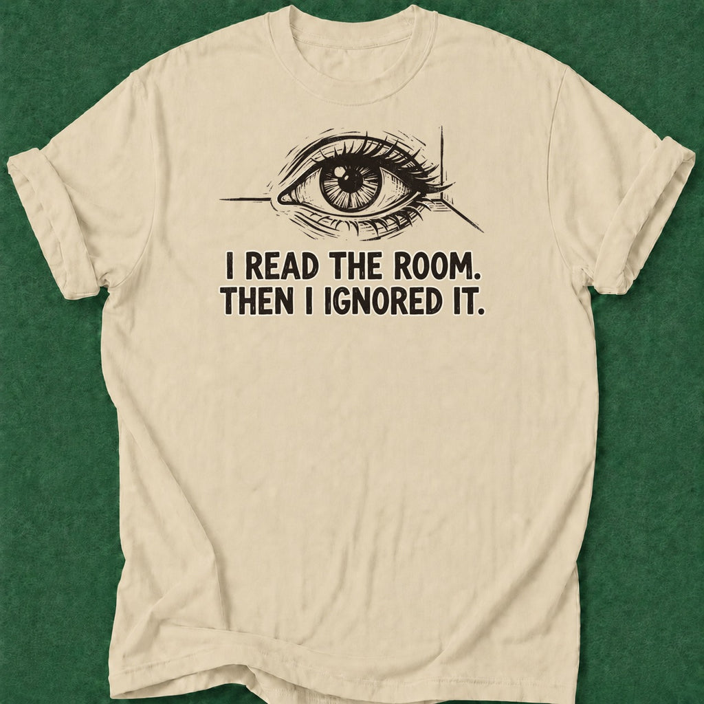 Dead Read Ignored the Read T-Shirt poker t-shirt design, table talk, gift for gambler, grinder, poker humor apparel