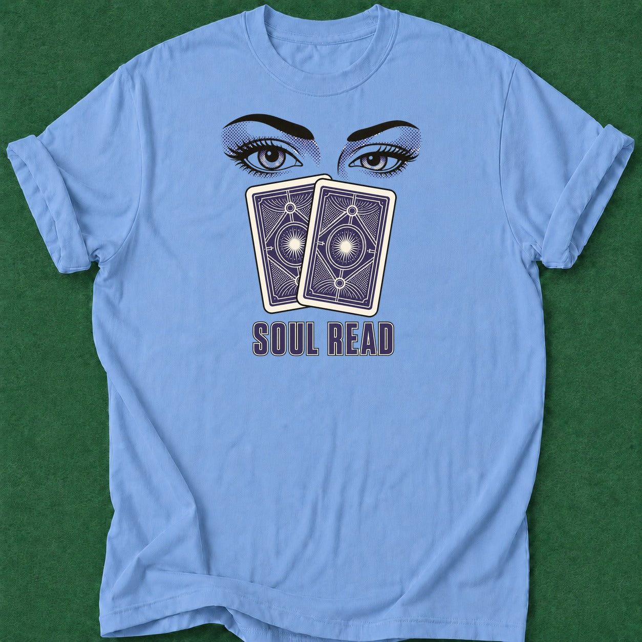 Dead Read Just a Soul Read T-Shirt poker t-shirt design, casino night, tournament poker, woman poker, bluff read apparel