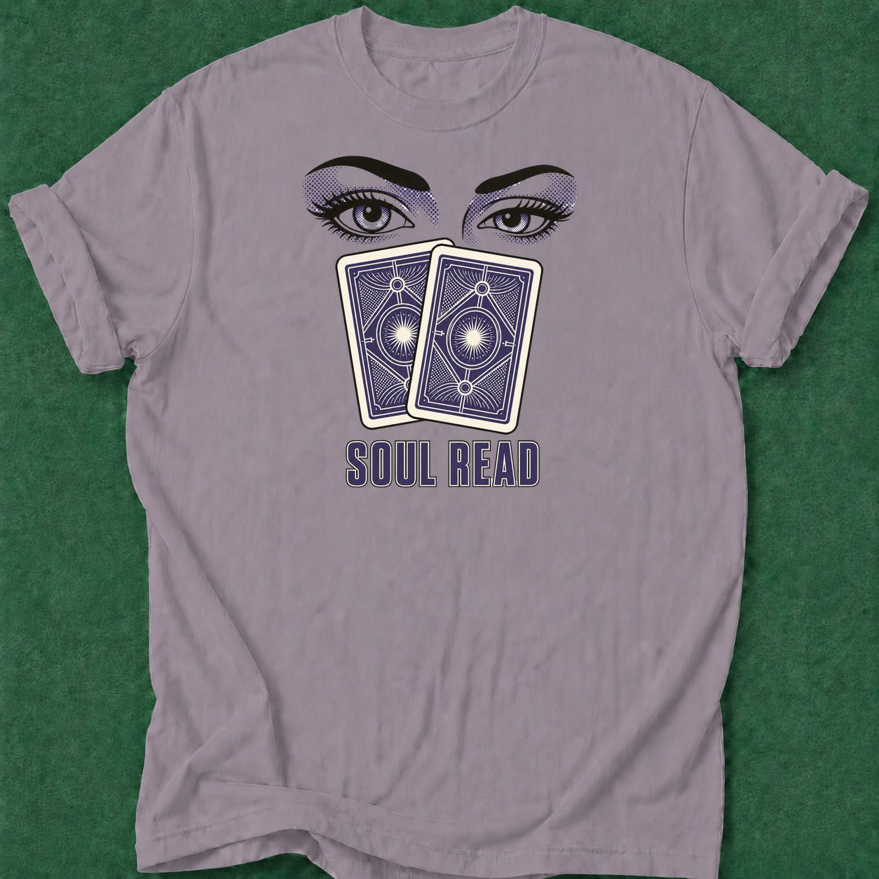 Dead Read Just a Soul Read T-Shirt poker t-shirt design, casino night, tournament poker, woman poker, bluff read apparel