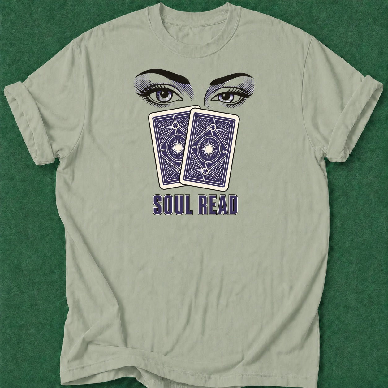 Dead Read Just a Soul Read T-Shirt poker t-shirt design, casino night, tournament poker, woman poker, bluff read apparel