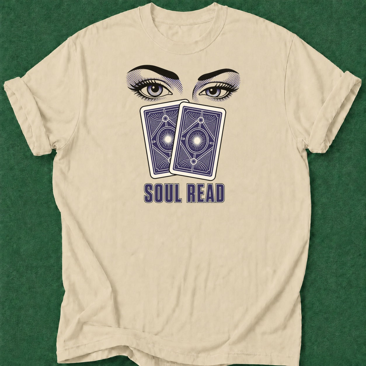Dead Read Just a Soul Read T-Shirt poker t-shirt design, casino night, tournament poker, woman poker, bluff read apparel