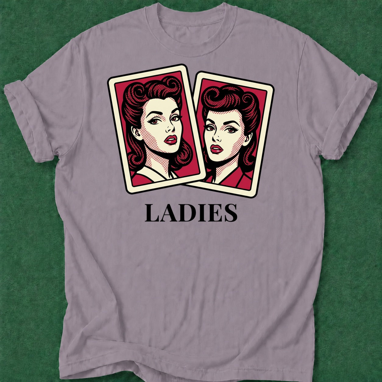 Dead Read Ladies T-Shirt poker t-shirt design, card player gift, home game, river card, chip stack apparel