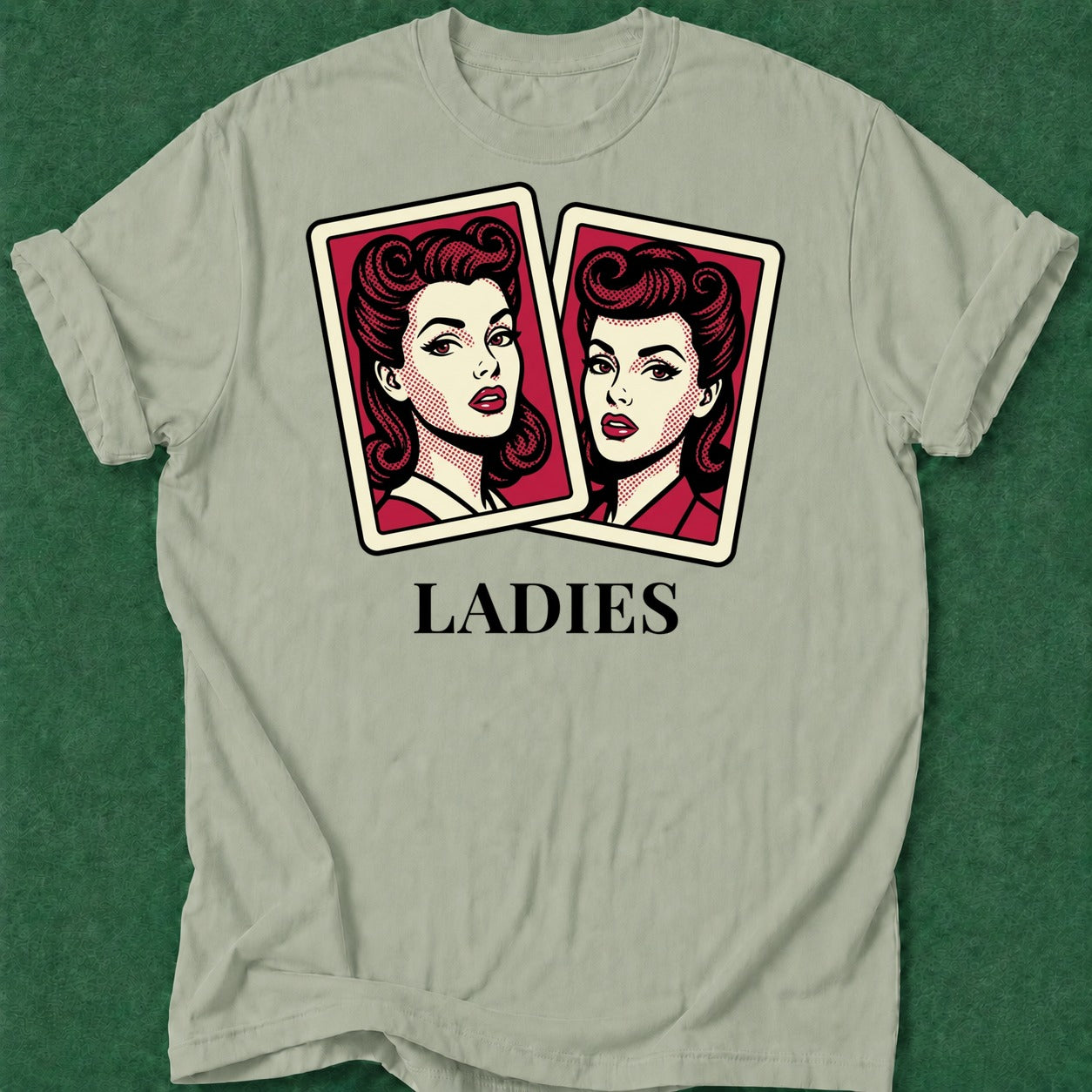 Dead Read Ladies T-Shirt poker t-shirt design, card player gift, home game, river card, chip stack apparel