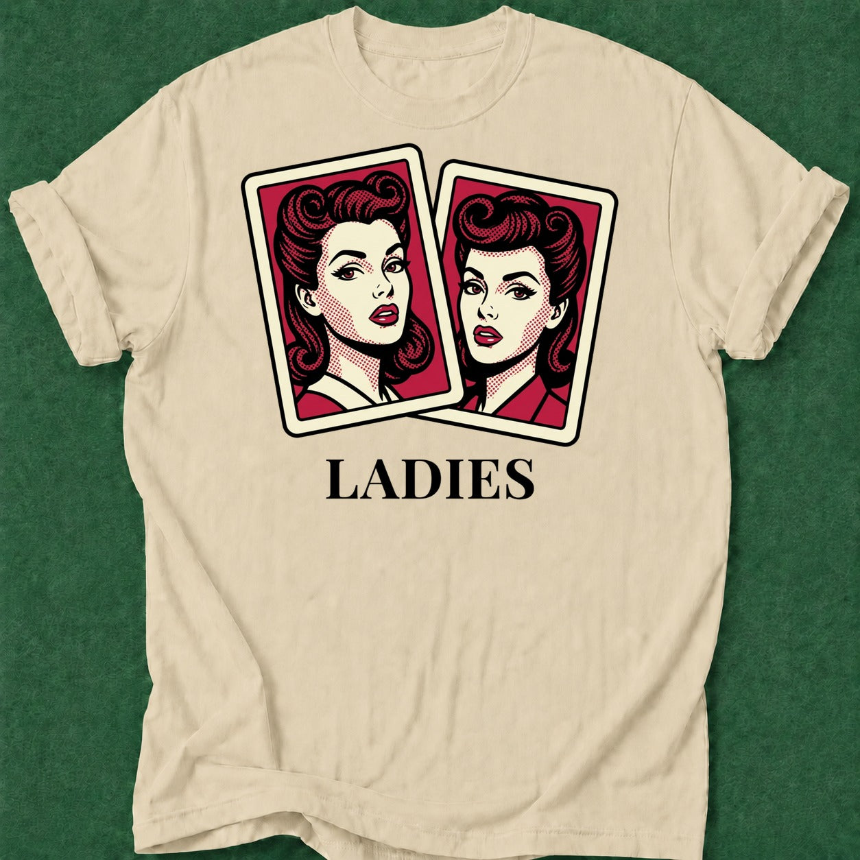 Dead Read Ladies T-Shirt poker t-shirt design, card player gift, home game, river card, chip stack apparel