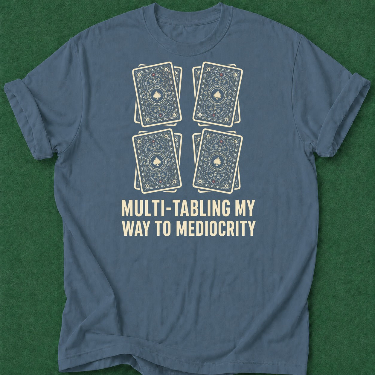 Dead Read Multi-Tabling T-Shirt poker t-shirt design, poker gift, gambling gift, table talk, grinder apparel