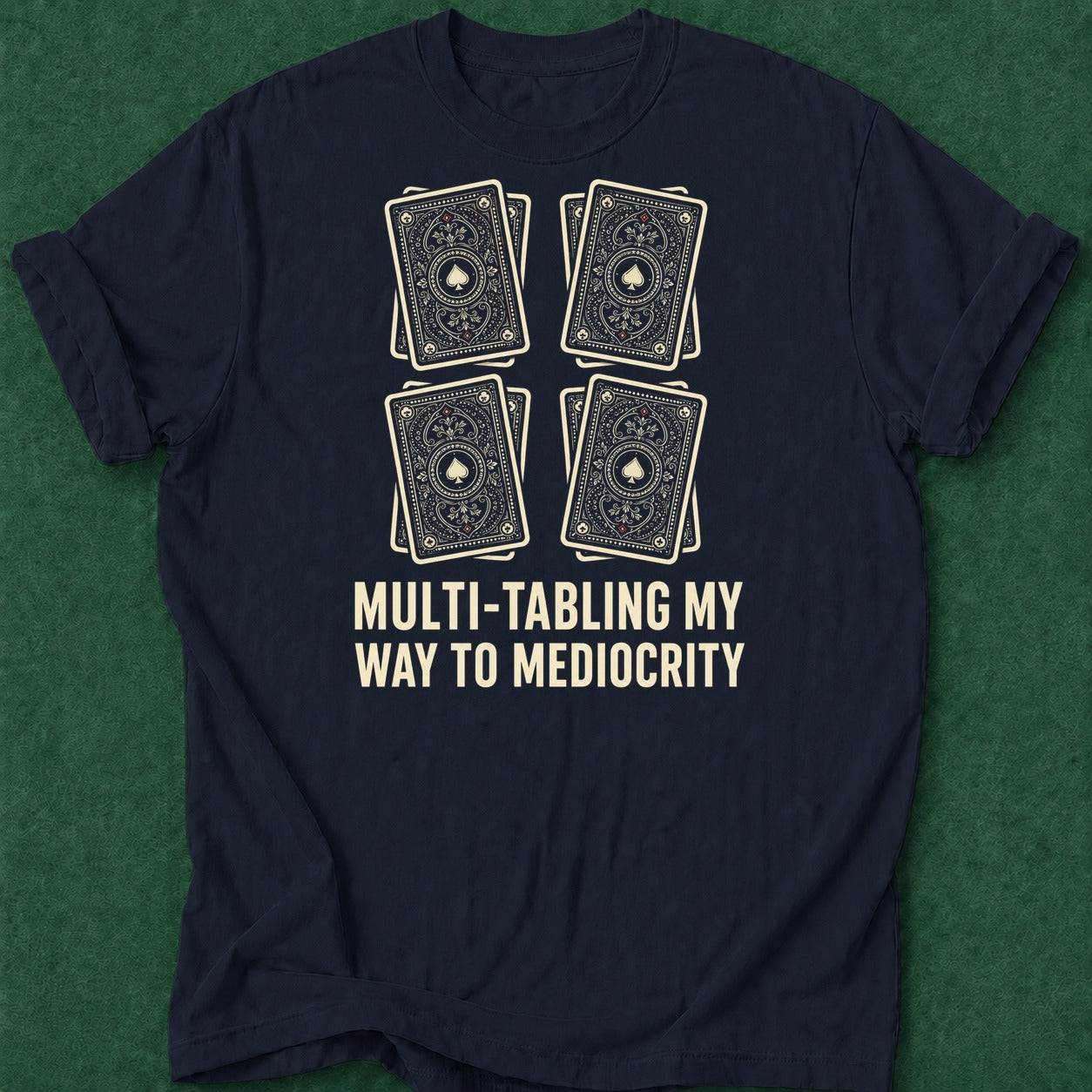 Dead Read Multi-Tabling T-Shirt poker t-shirt design, poker gift, gambling gift, table talk, grinder apparel