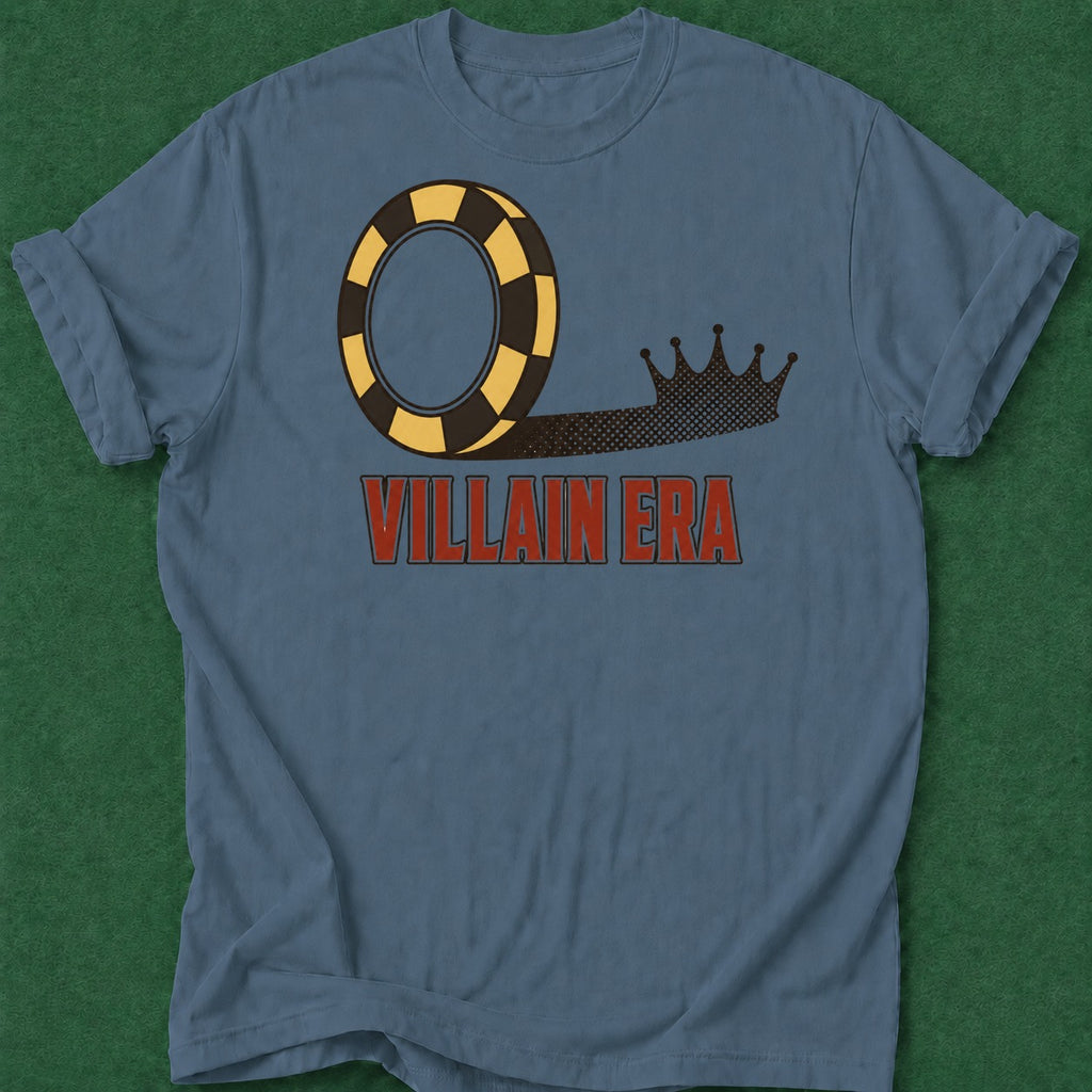 Dead Read My Villain Era T-Shirt poker t-shirt design, vegas trip, dry humor tee, poker gift, poker apparel apparel