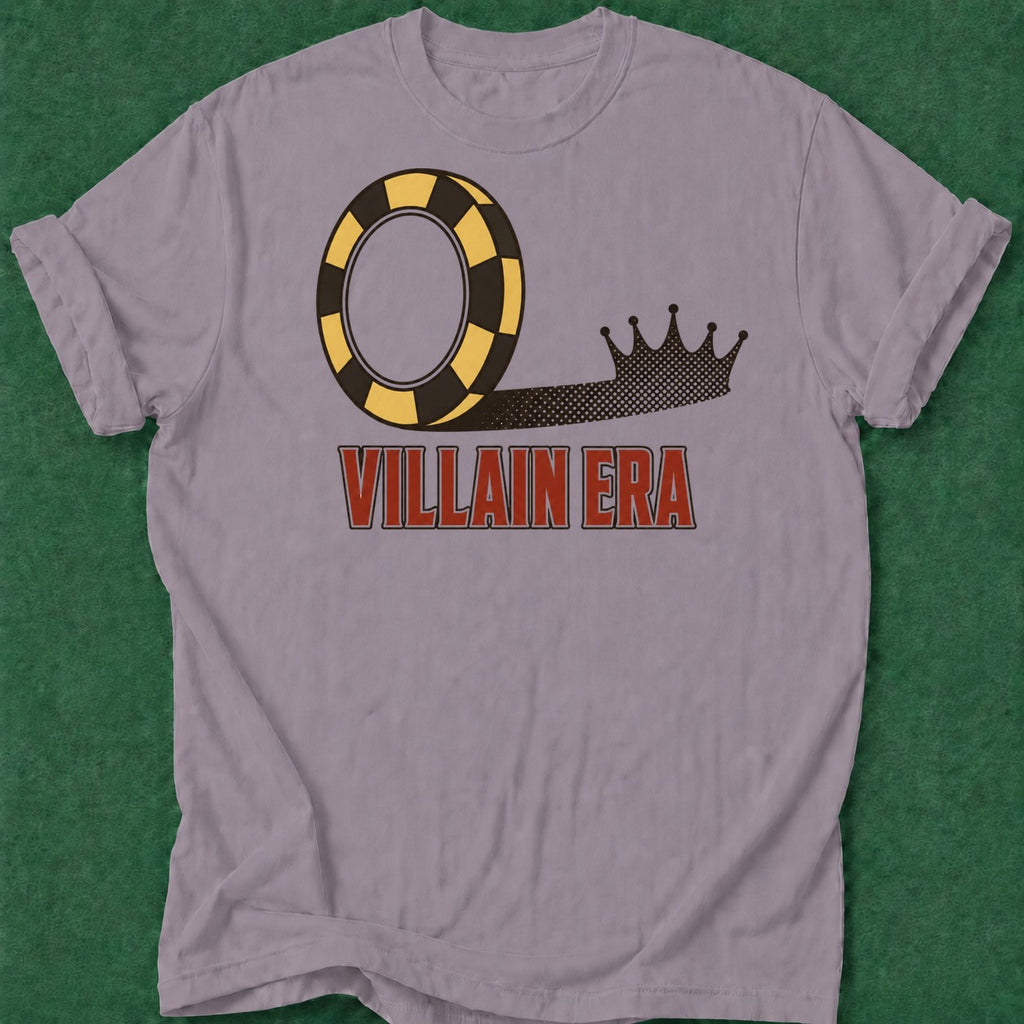 Dead Read My Villain Era T-Shirt poker t-shirt design, vegas trip, dry humor tee, poker gift, poker apparel apparel