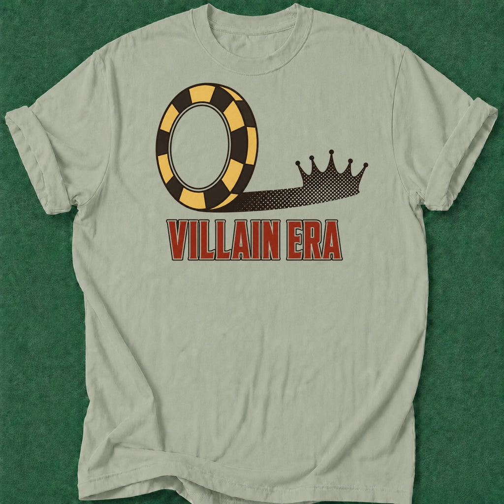 Dead Read My Villain Era T-Shirt poker t-shirt design, vegas trip, dry humor tee, poker gift, poker apparel apparel