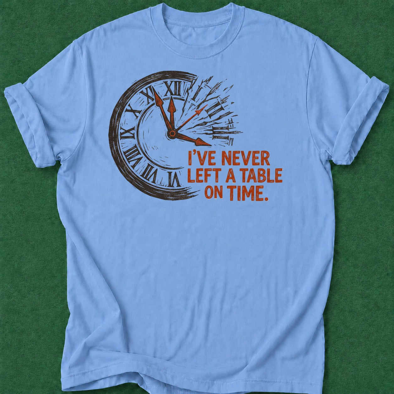 Dead Read Never Time T-Shirt poker t-shirt design, poker intuition, table talk, gambling gift, gift for gambler apparel