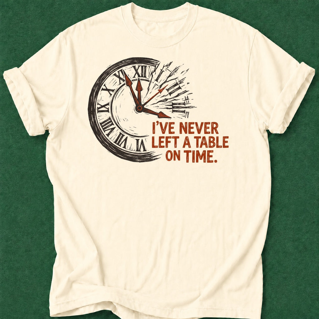 Dead Read Never Time T-Shirt poker t-shirt design, poker intuition, table talk, gambling gift, gift for gambler apparel