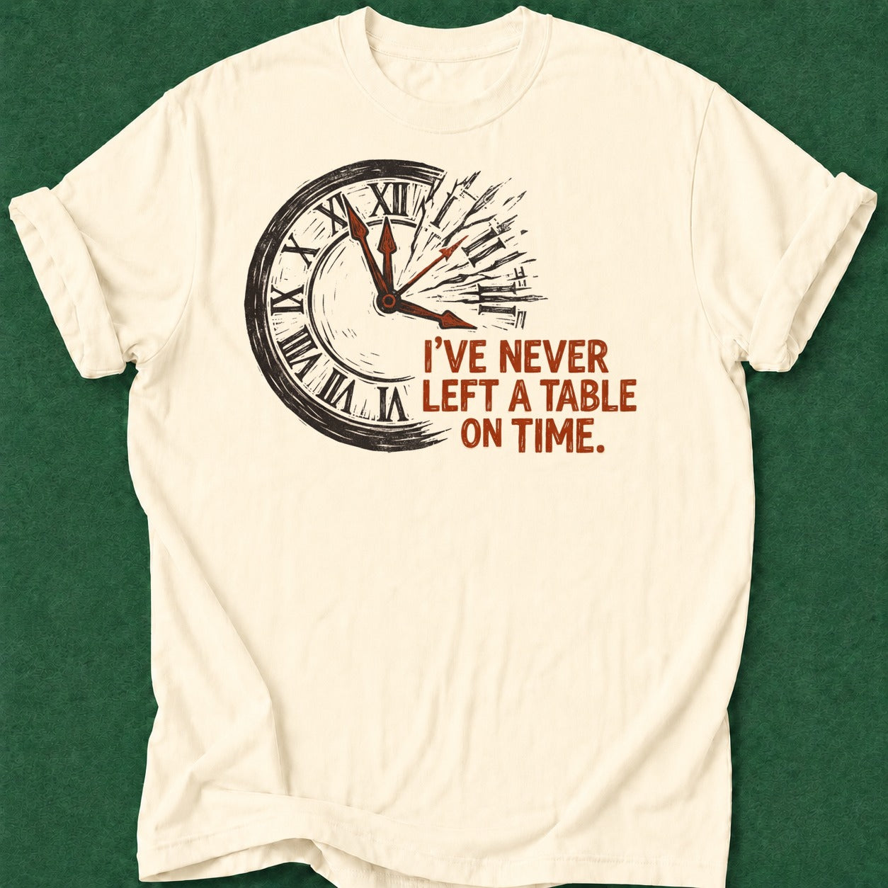 Dead Read Never Time T-Shirt poker t-shirt design, poker intuition, table talk, gambling gift, gift for gambler apparel