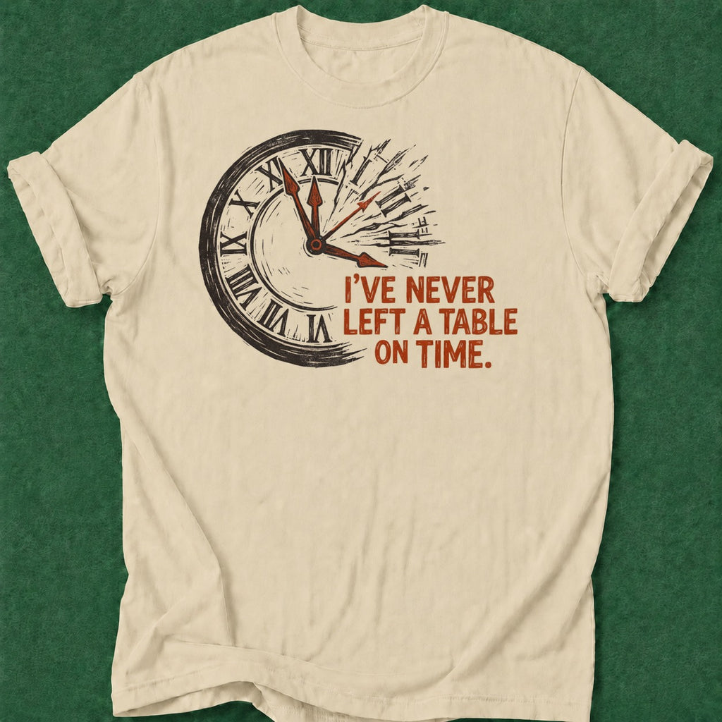 Dead Read Never Time T-Shirt poker t-shirt design, poker intuition, table talk, gambling gift, gift for gambler apparel