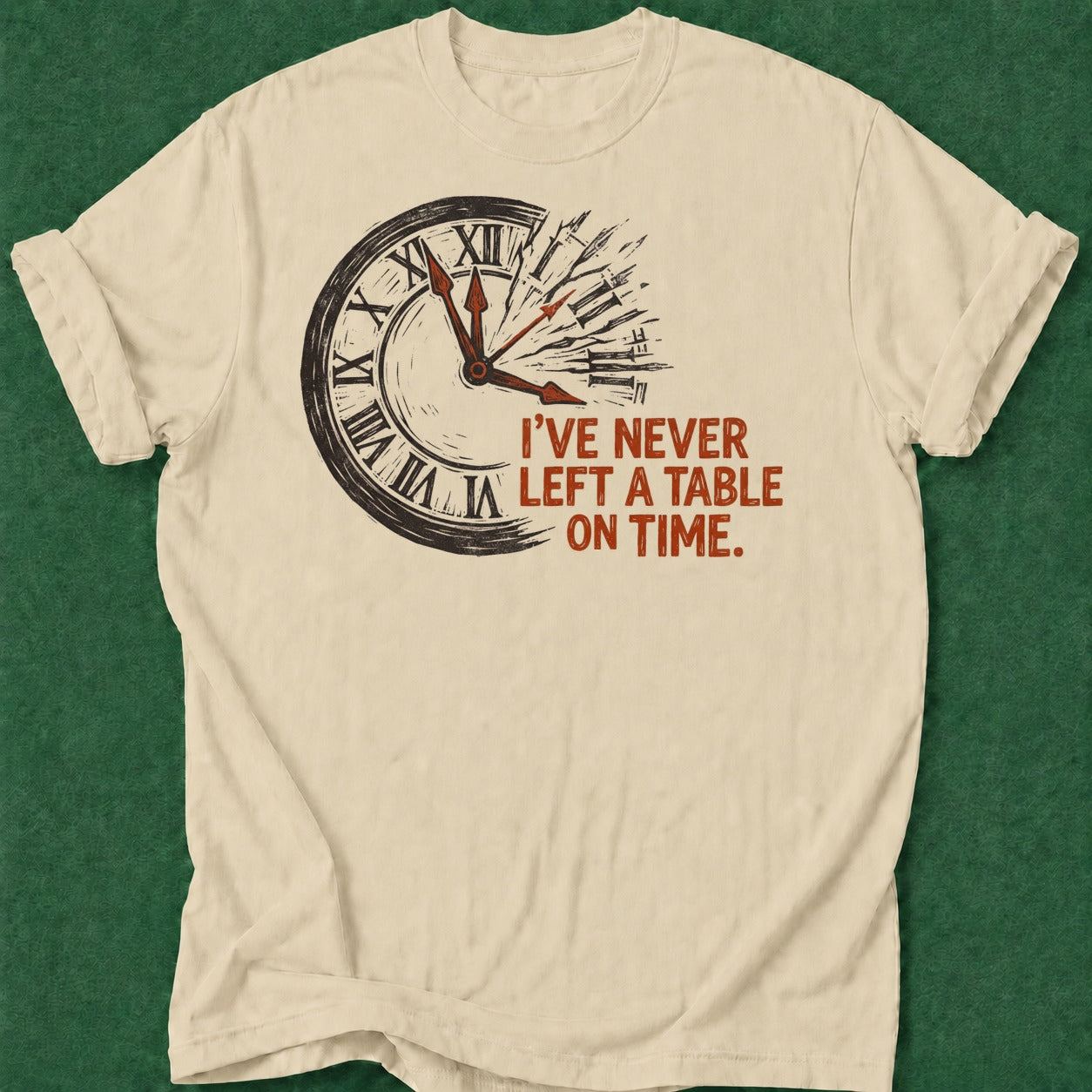 Dead Read Never Time T-Shirt poker t-shirt design, poker intuition, table talk, gambling gift, gift for gambler apparel