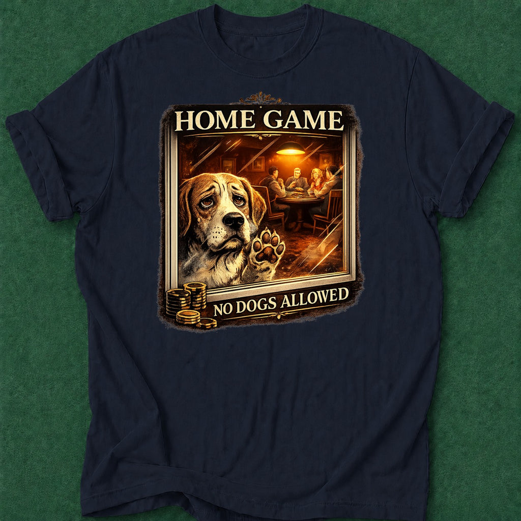 Dead Read No Dogs Allowed T-Shirt poker t-shirt design, gambling gift, cash game, female poker player, table talk apparel