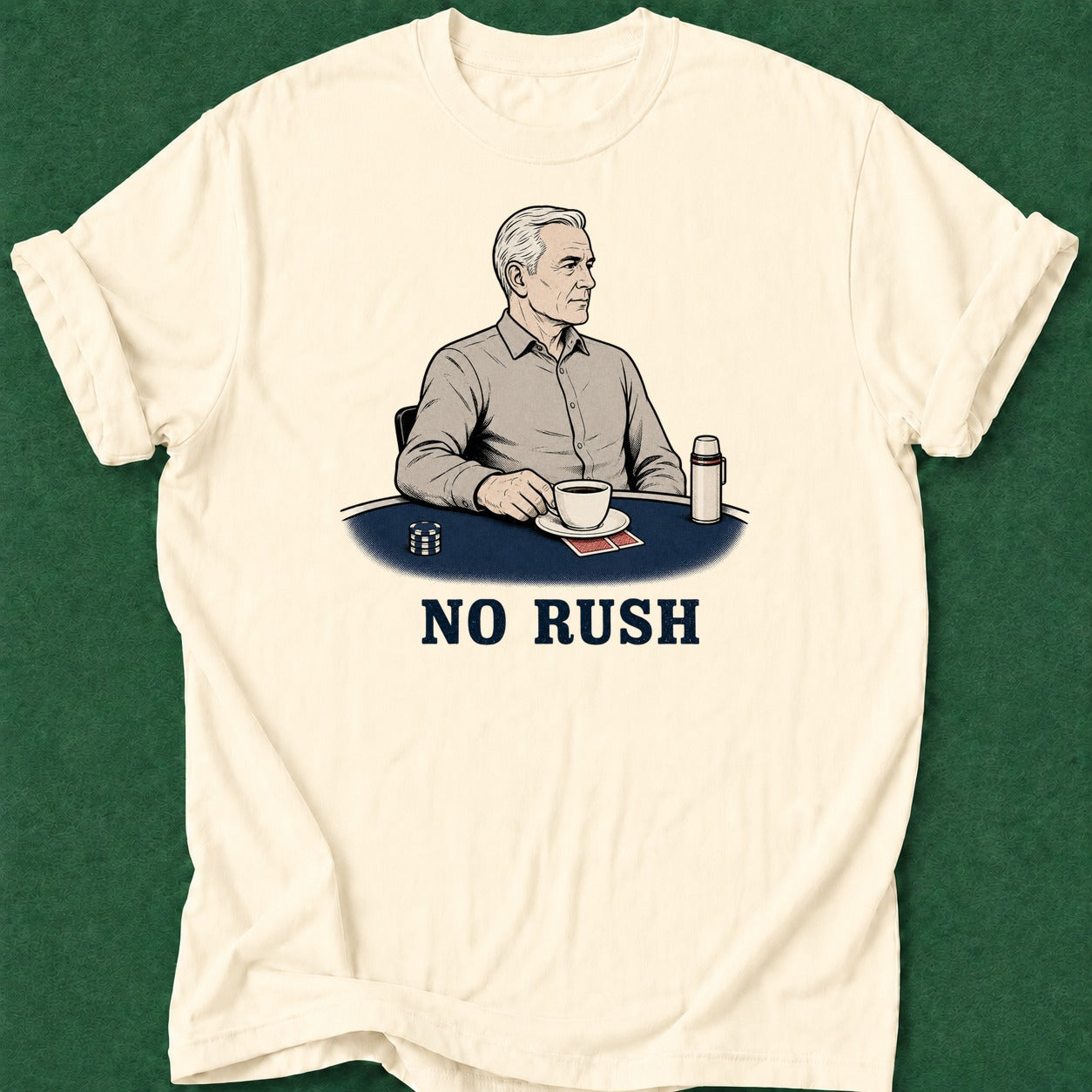 Dead Read No Rush T-Shirt poker t-shirt design, female poker player, poker night, range, gift for gambler apparel