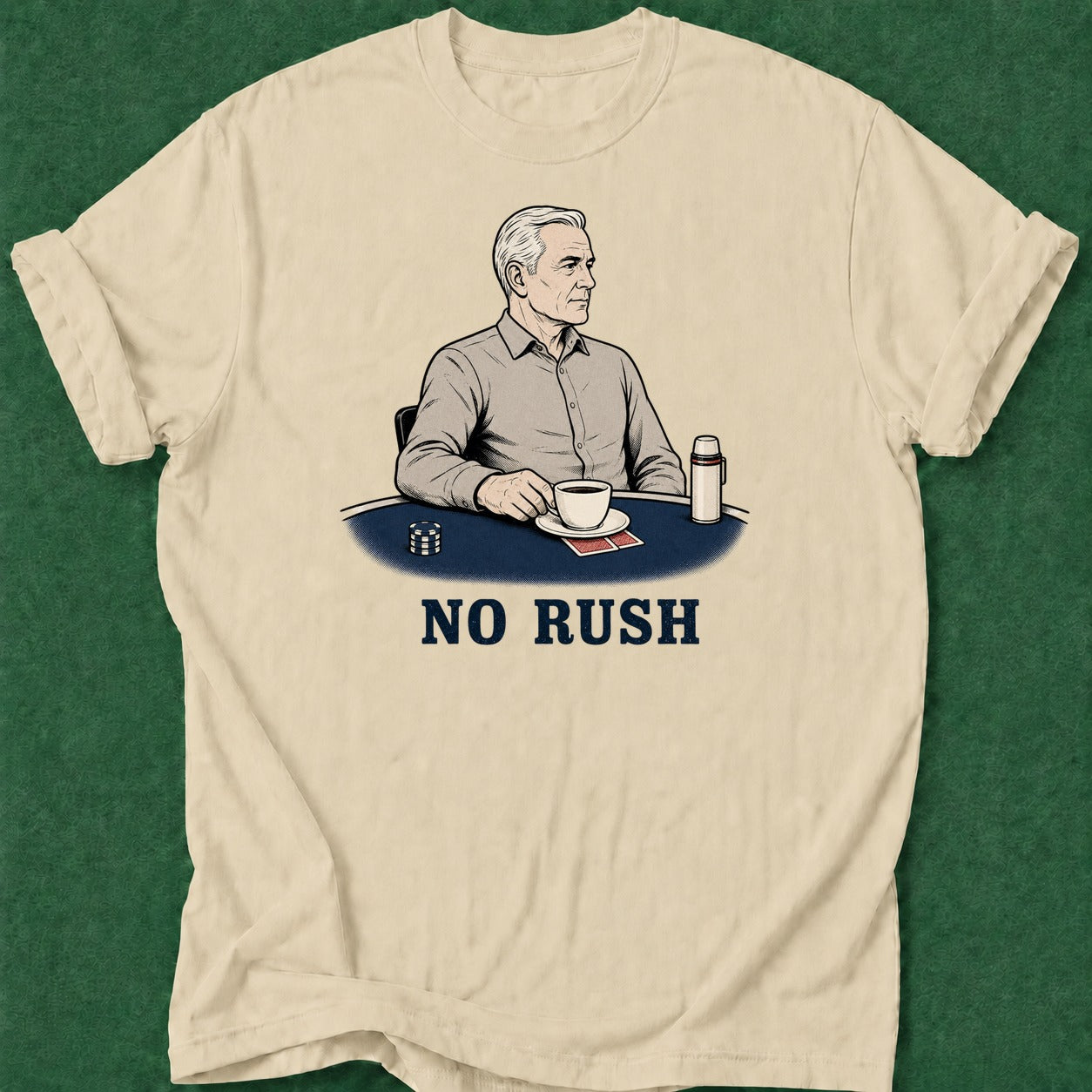 Dead Read No Rush T-Shirt poker t-shirt design, female poker player, poker night, range, gift for gambler apparel