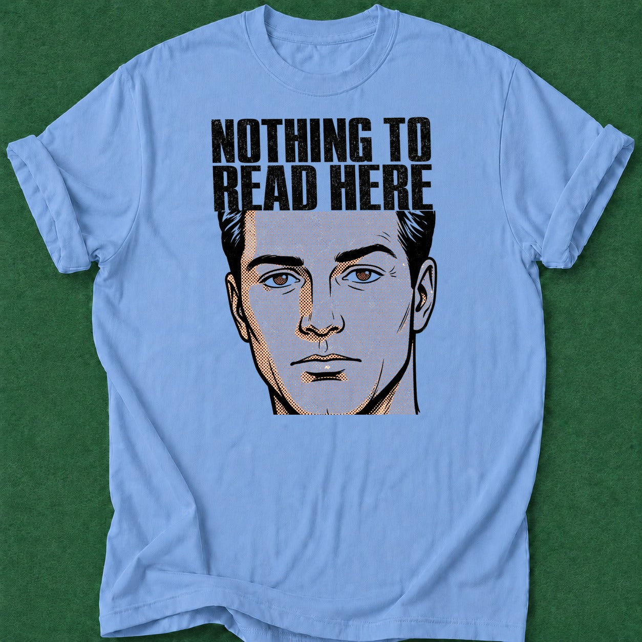Dead Read Nothing Here T-Shirt poker t-shirt design, poker intuition, dry humor tee, fortune, poker night apparel