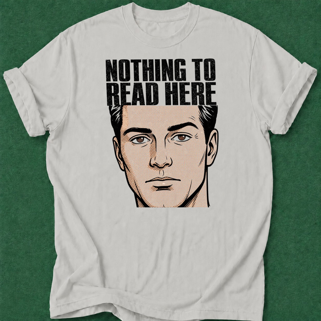 Dead Read Nothing Here T-Shirt poker t-shirt design, poker intuition, dry humor tee, fortune, poker night apparel
