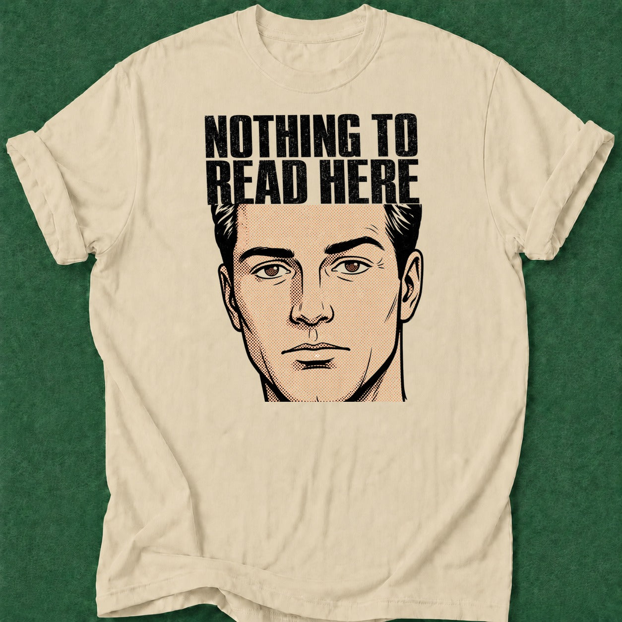 Dead Read Nothing Here T-Shirt poker t-shirt design, poker intuition, dry humor tee, fortune, poker night apparel