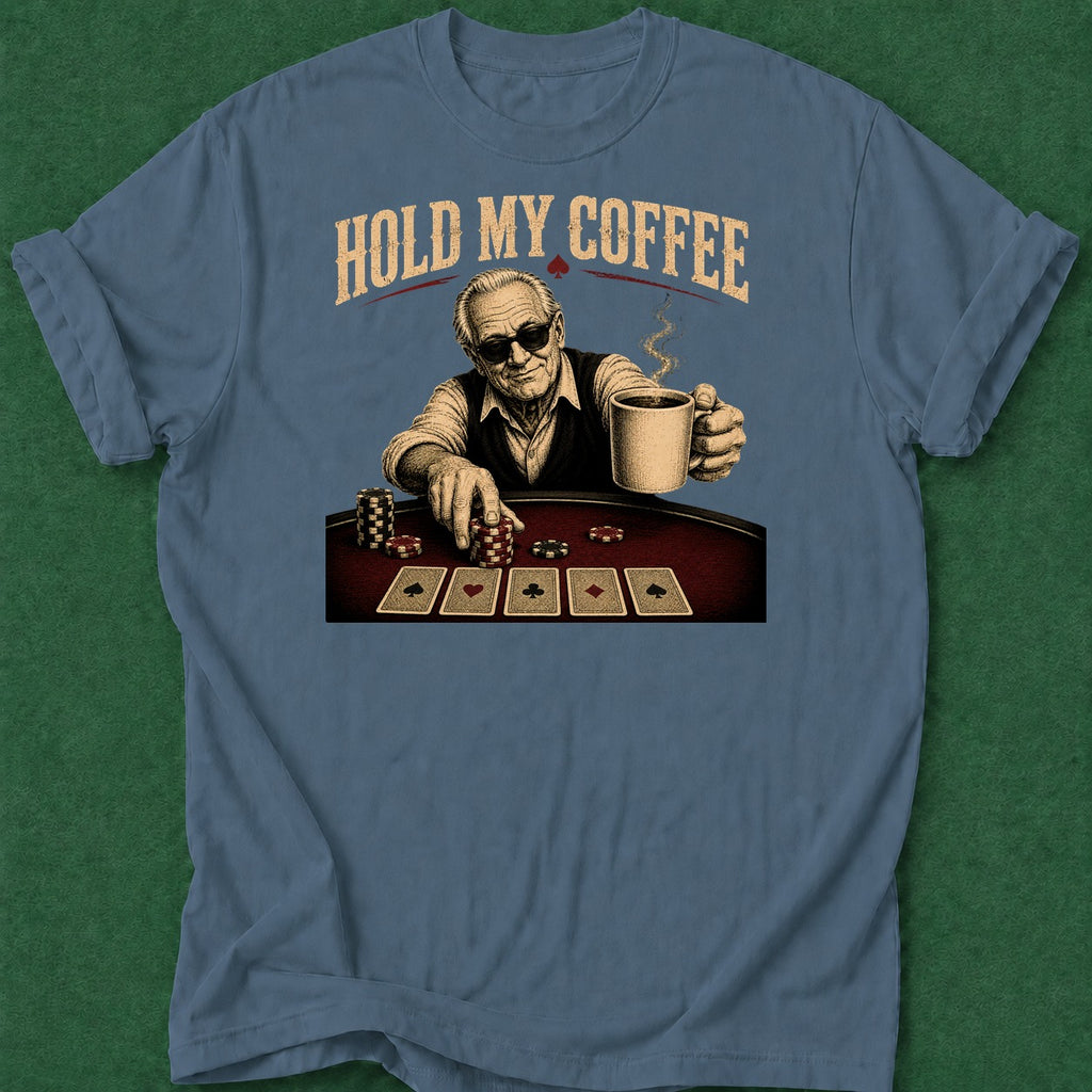 Dead Read OMC Drinking and Calling poker t-shirt design, home game, poker room, fortune, gambling gift apparel