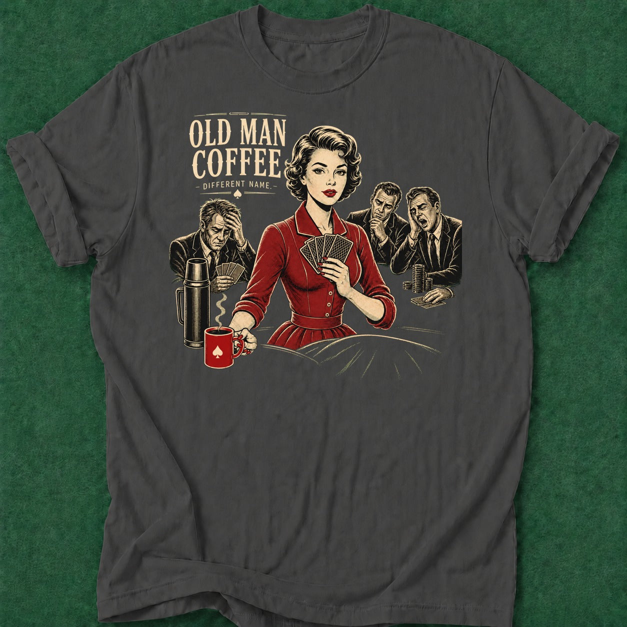 Dead Read OMC Woman T-Shirt poker t-shirt design, range, gift for gambler, fortune, female poker player apparel
