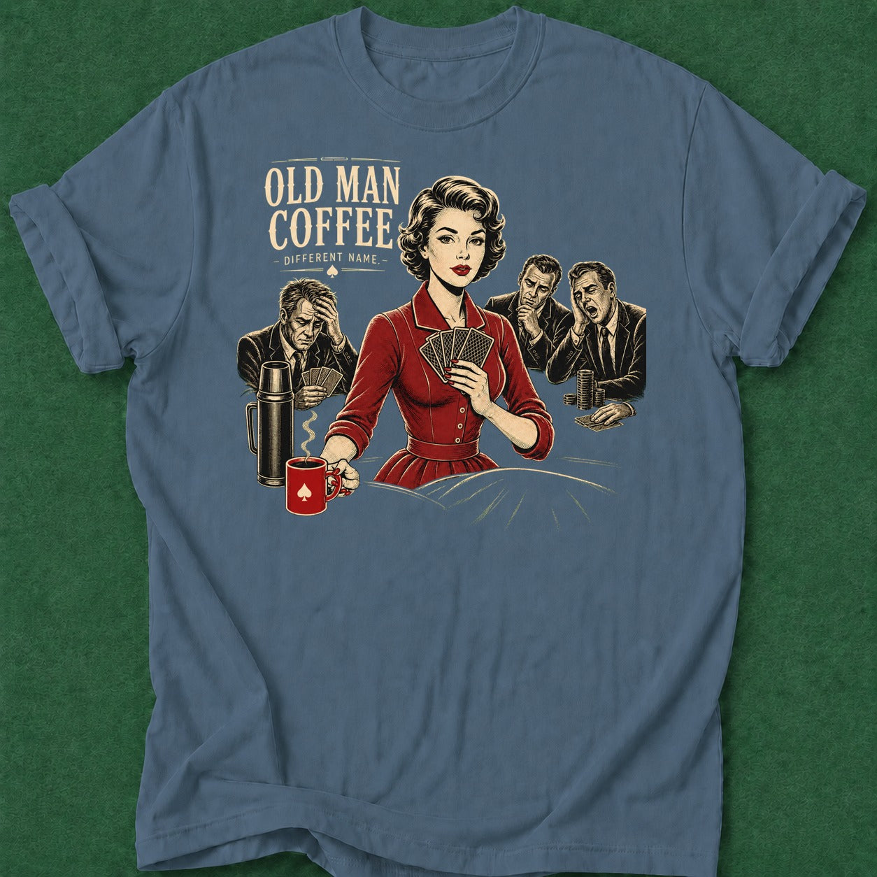 Dead Read OMC Woman T-Shirt poker t-shirt design, range, gift for gambler, fortune, female poker player apparel