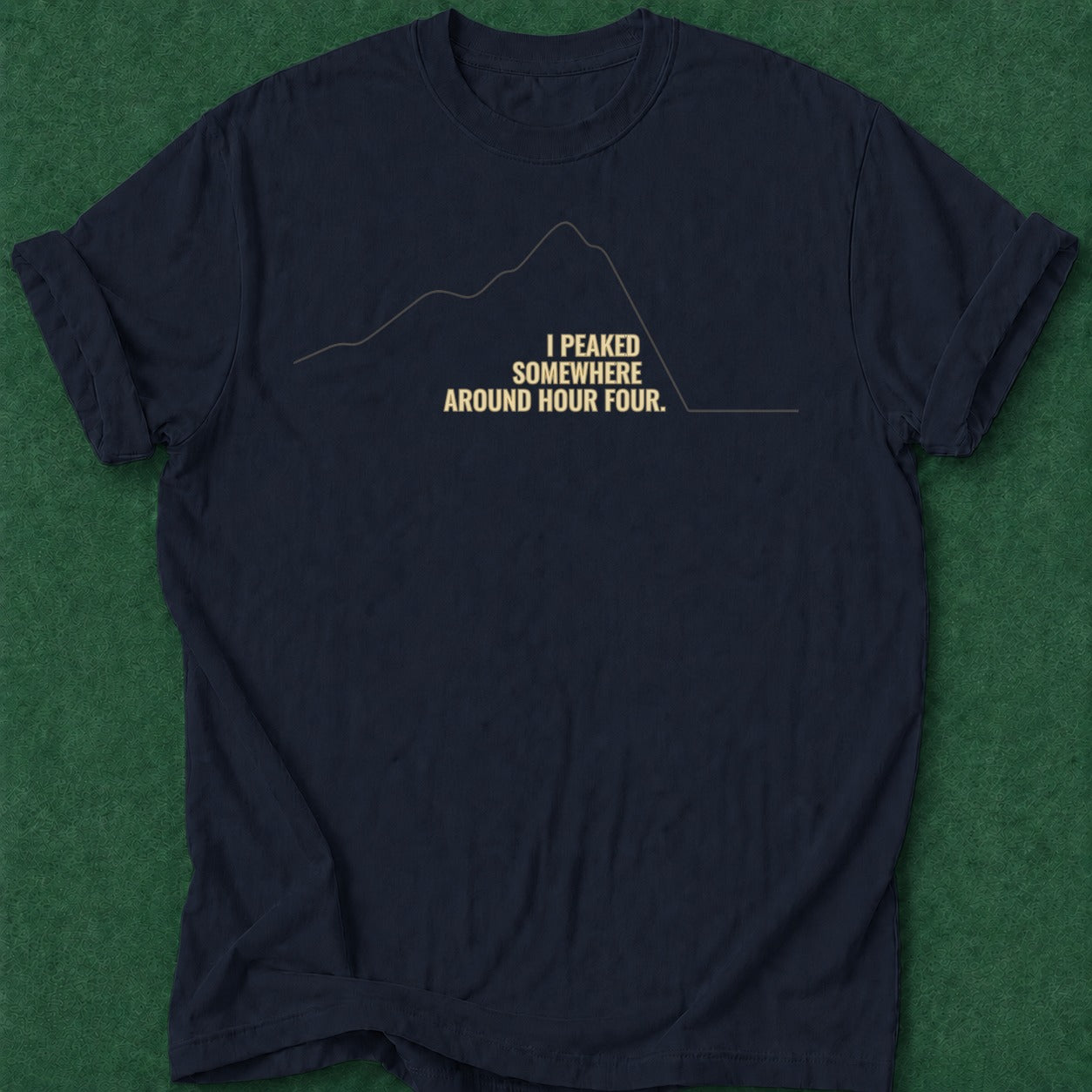 Dead Read Peaked Hour Four T-Shirt poker t-shirt design, chip stack, card shark, poker intuition, gambling gift apparel