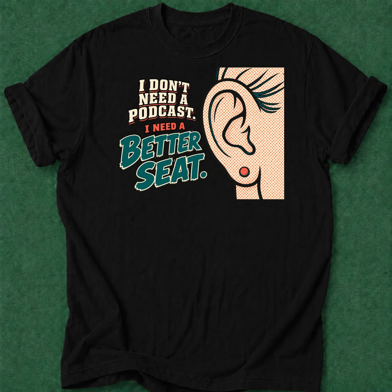Dead Read Podcast T-Shirt poker t-shirt design, fortune, table talk, hold em, woman poker apparel