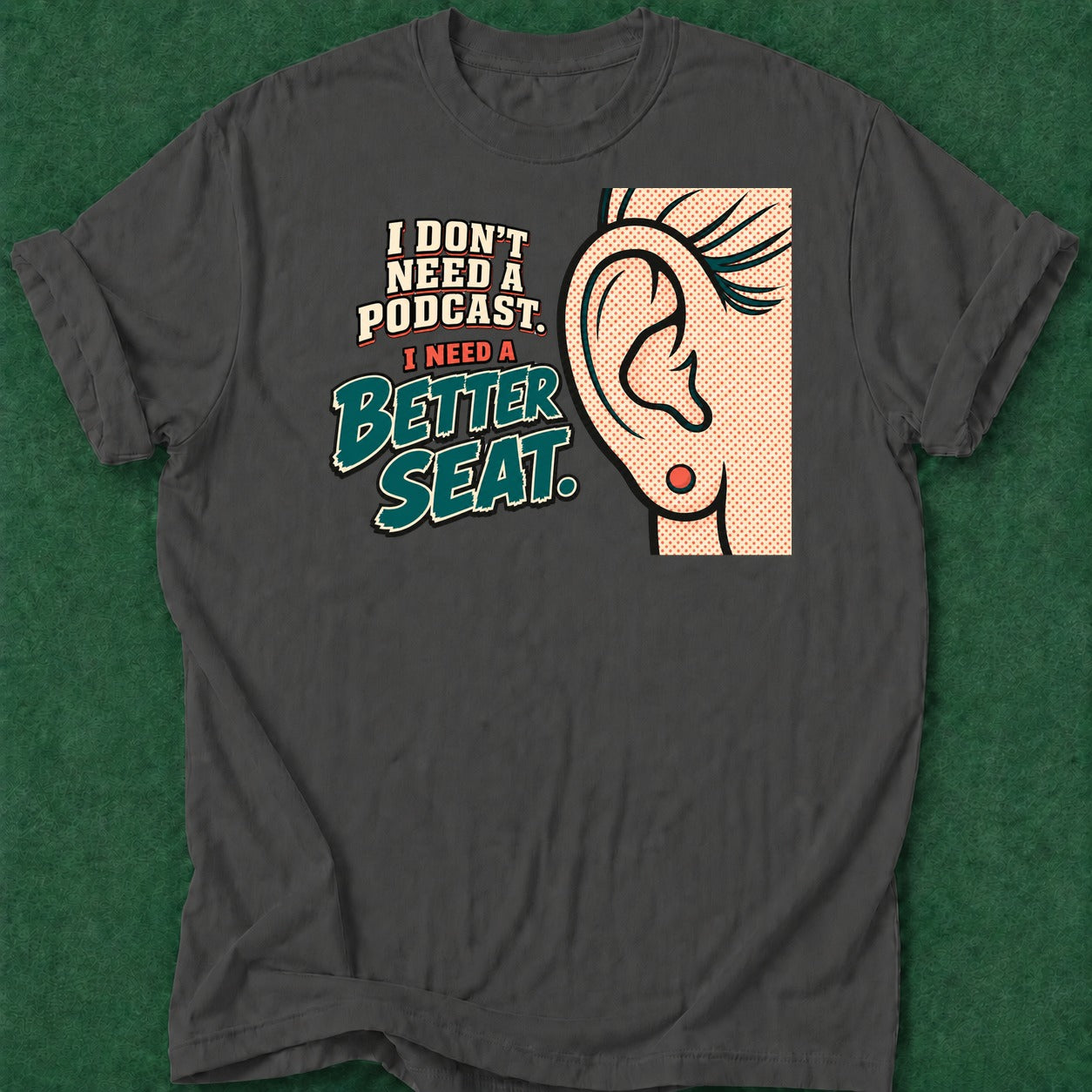 Dead Read Podcast T-Shirt poker t-shirt design, fortune, table talk, hold em, woman poker apparel