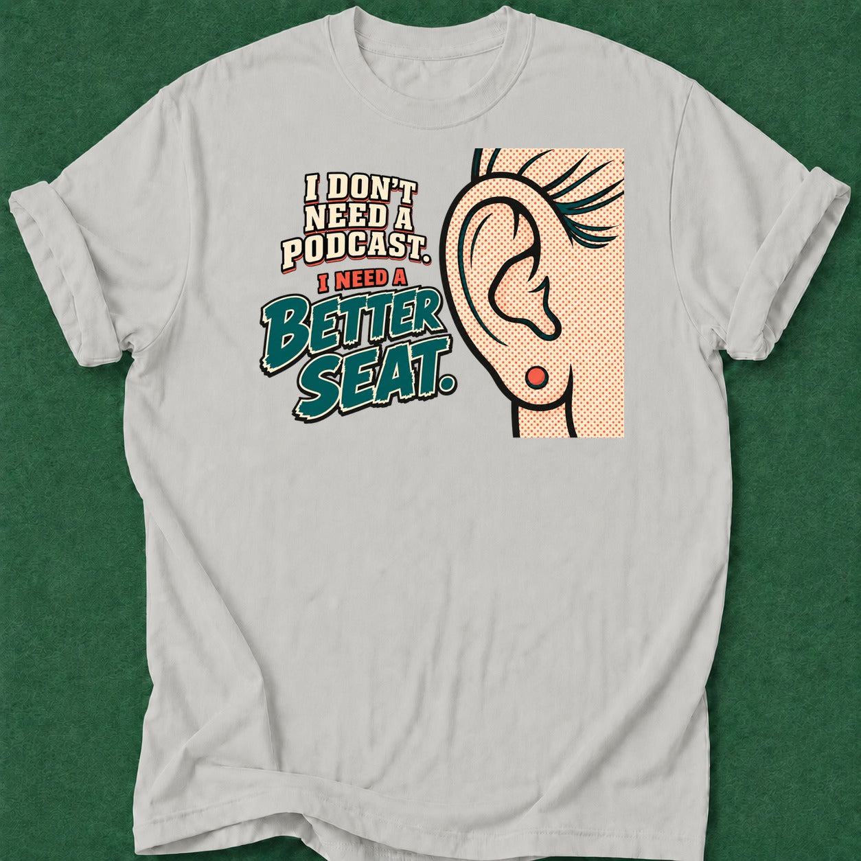 Dead Read Podcast T-Shirt poker t-shirt design, fortune, table talk, hold em, woman poker apparel