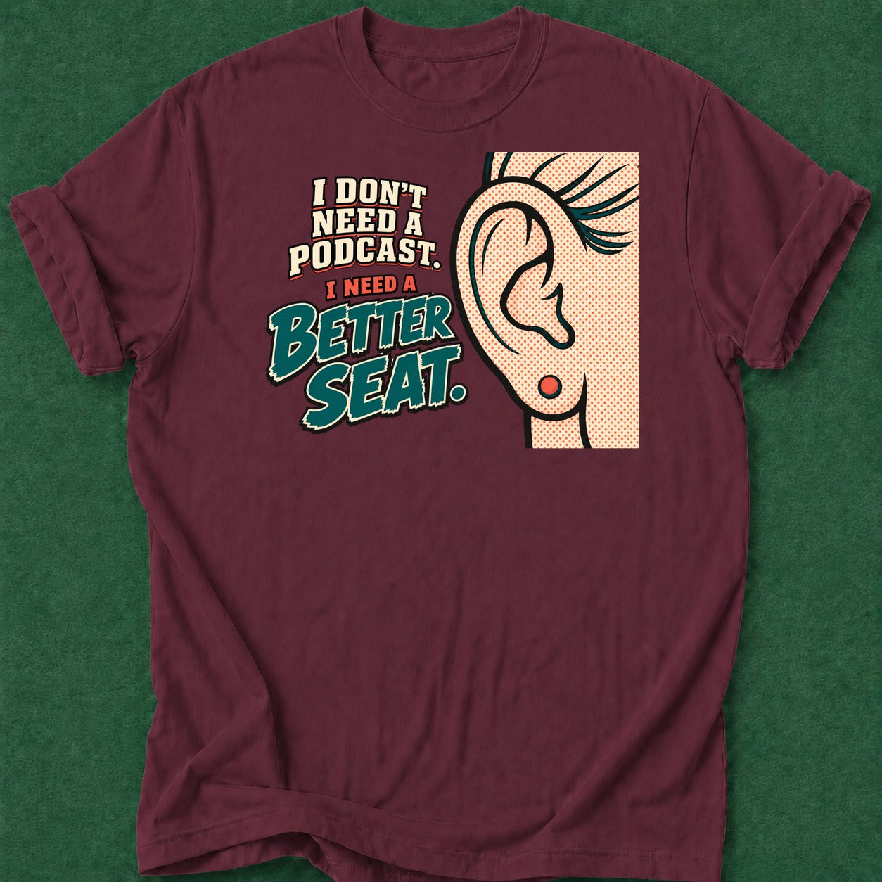 Dead Read Podcast T-Shirt poker t-shirt design, fortune, table talk, hold em, woman poker apparel