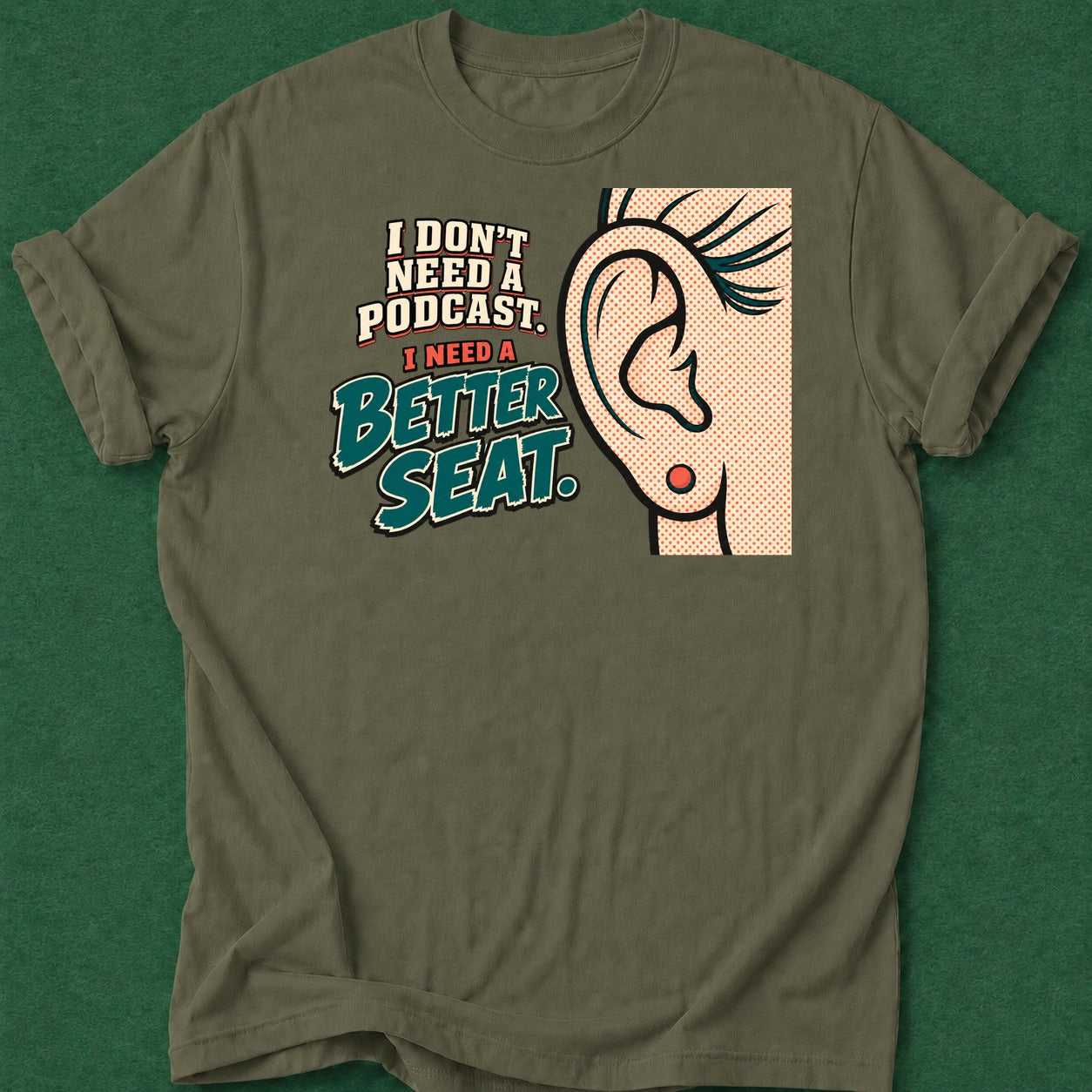 Dead Read Podcast T-Shirt poker t-shirt design, fortune, table talk, hold em, woman poker apparel