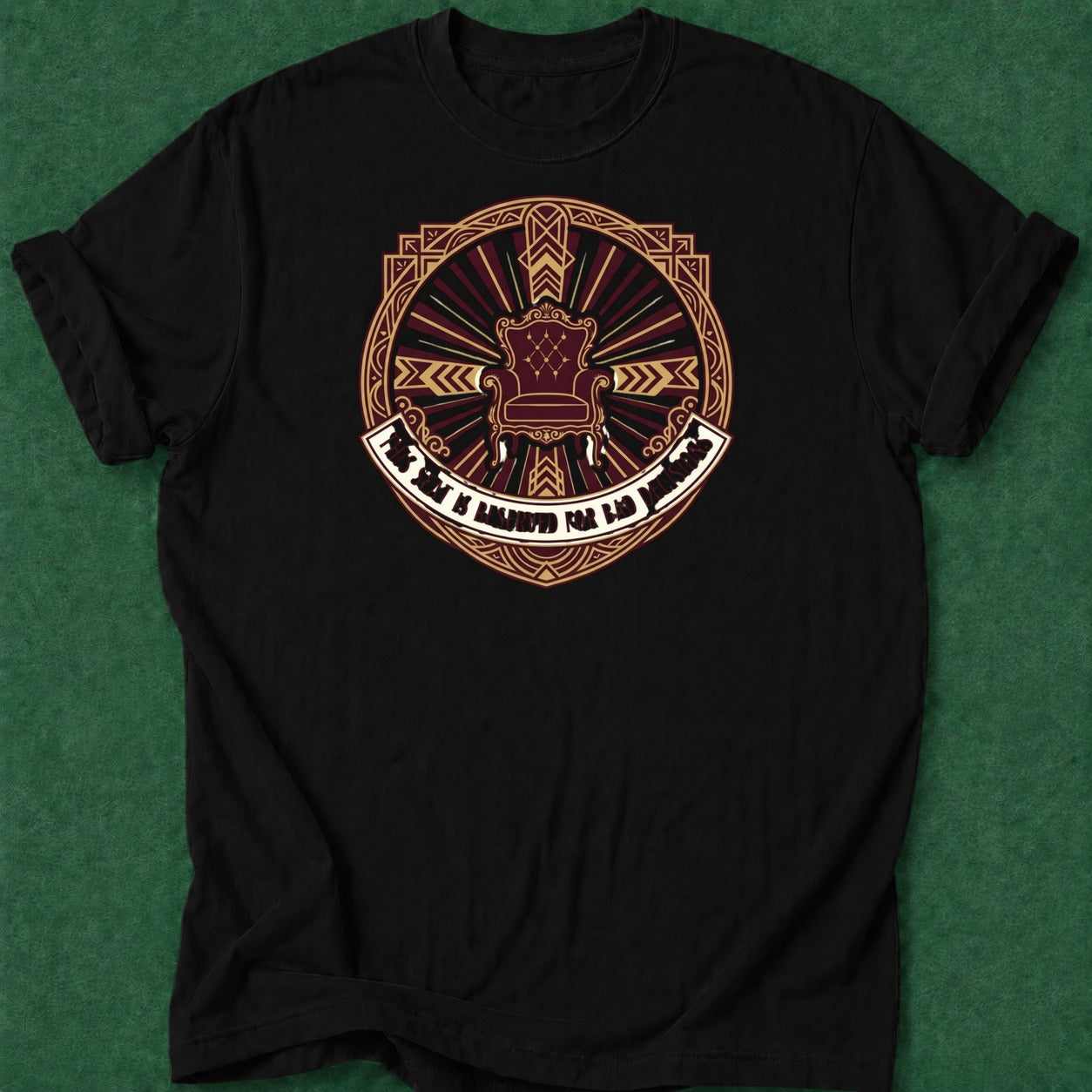 Dead Read Poker Badge T-Shirt poker t-shirt design, range, hold em, tournament poker, cash game apparel