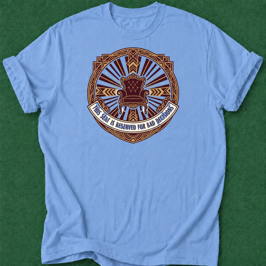 Dead Read Poker Badge T-Shirt poker t-shirt design, range, hold em, tournament poker, cash game apparel