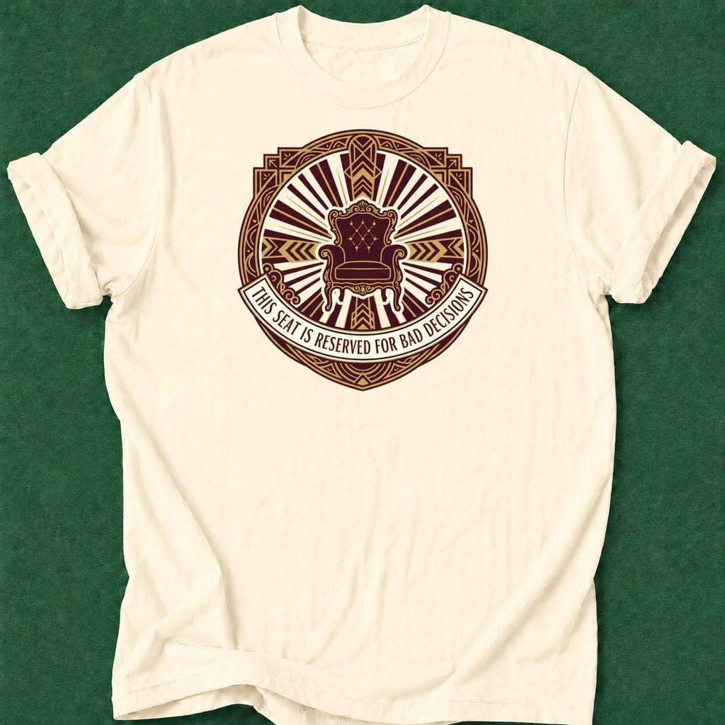 Dead Read Poker Badge T-Shirt poker t-shirt design, range, hold em, tournament poker, cash game apparel