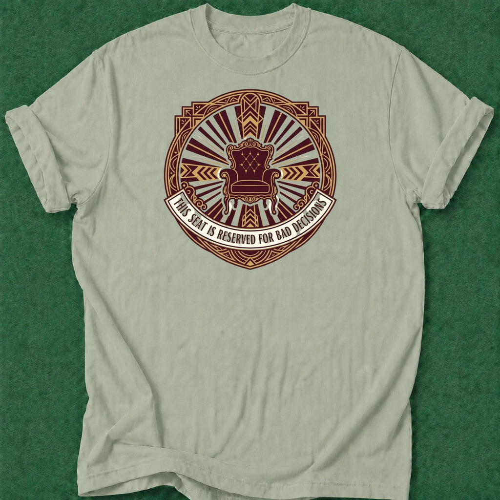 Dead Read Poker Badge T-Shirt poker t-shirt design, range, hold em, tournament poker, cash game apparel