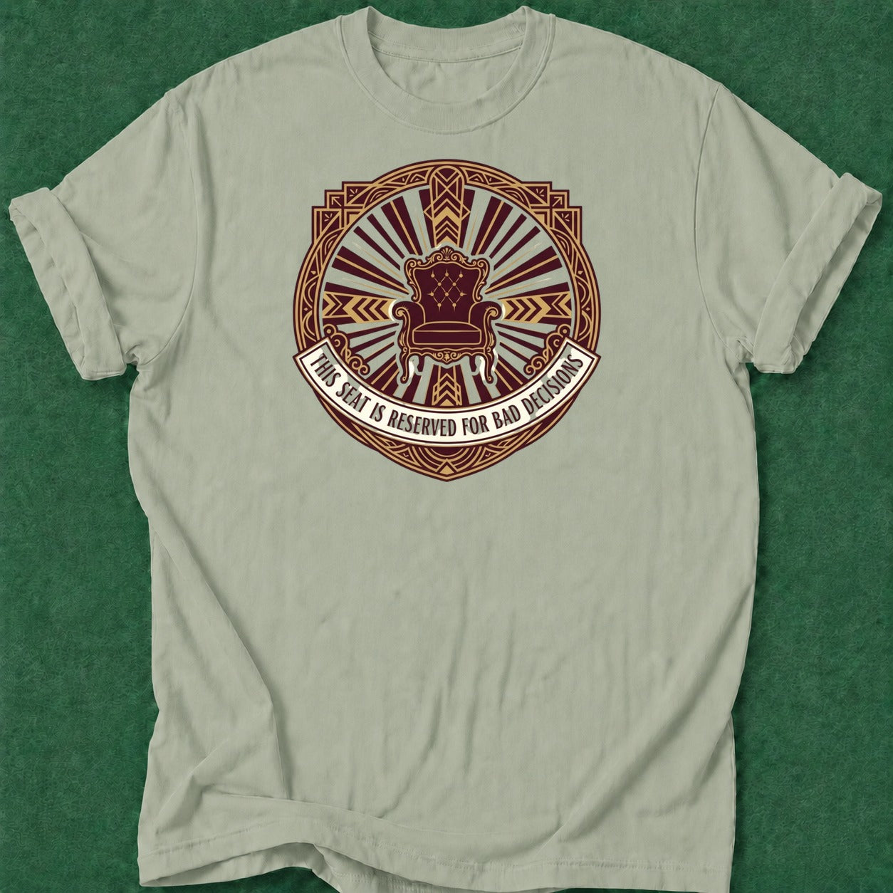 Dead Read Poker Badge T-Shirt poker t-shirt design, range, hold em, tournament poker, cash game apparel