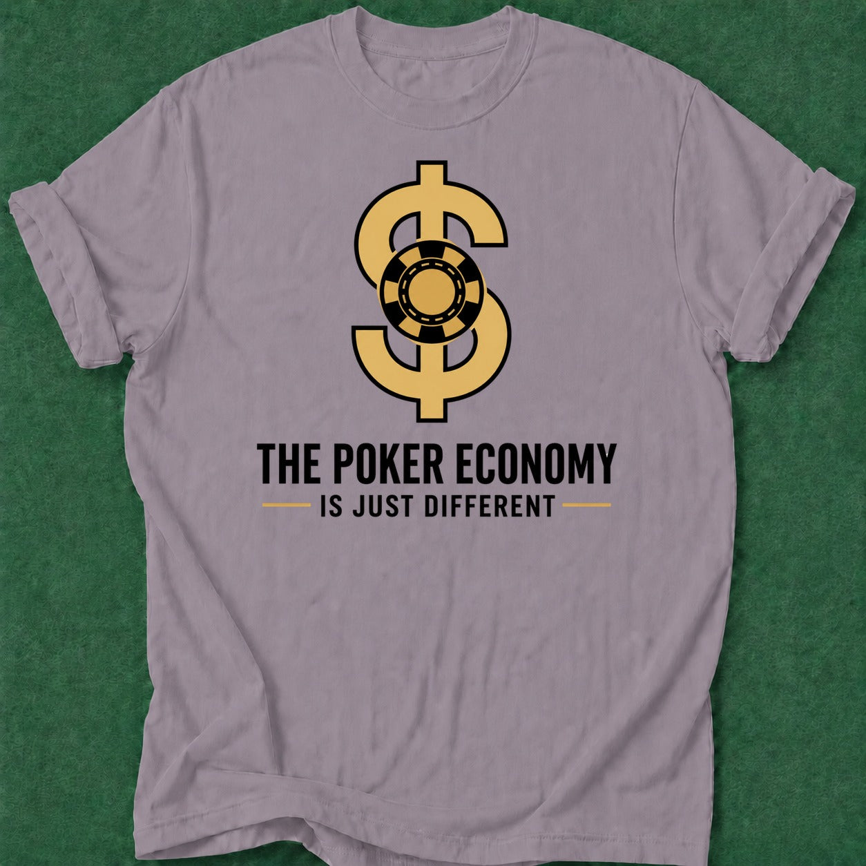 Dead Read Poker Economy T-Shirt poker t-shirt design, dry humor tee, fortune, home game, tournament poker apparel