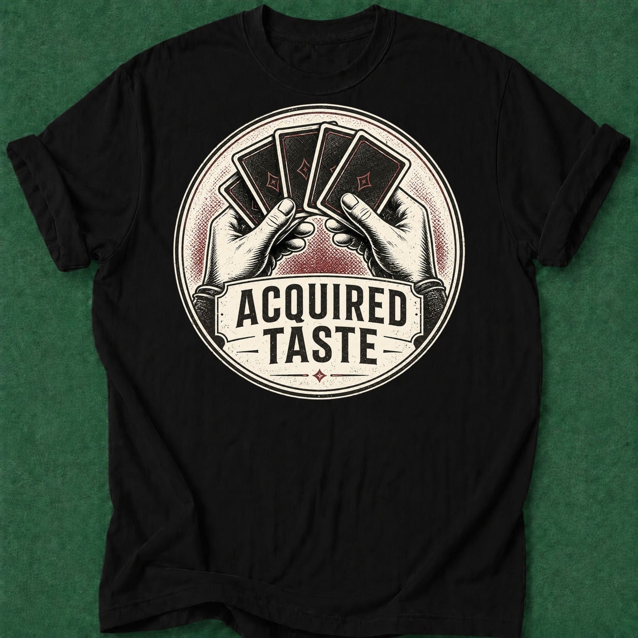 Dead Read Poker Taste T-Shirt poker t-shirt design, poker apparel, bluff read, GTO, tournament poker apparel
