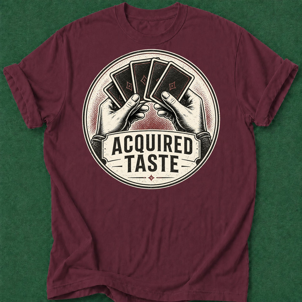 Dead Read Poker Taste T-Shirt poker t-shirt design, poker apparel, bluff read, GTO, tournament poker apparel