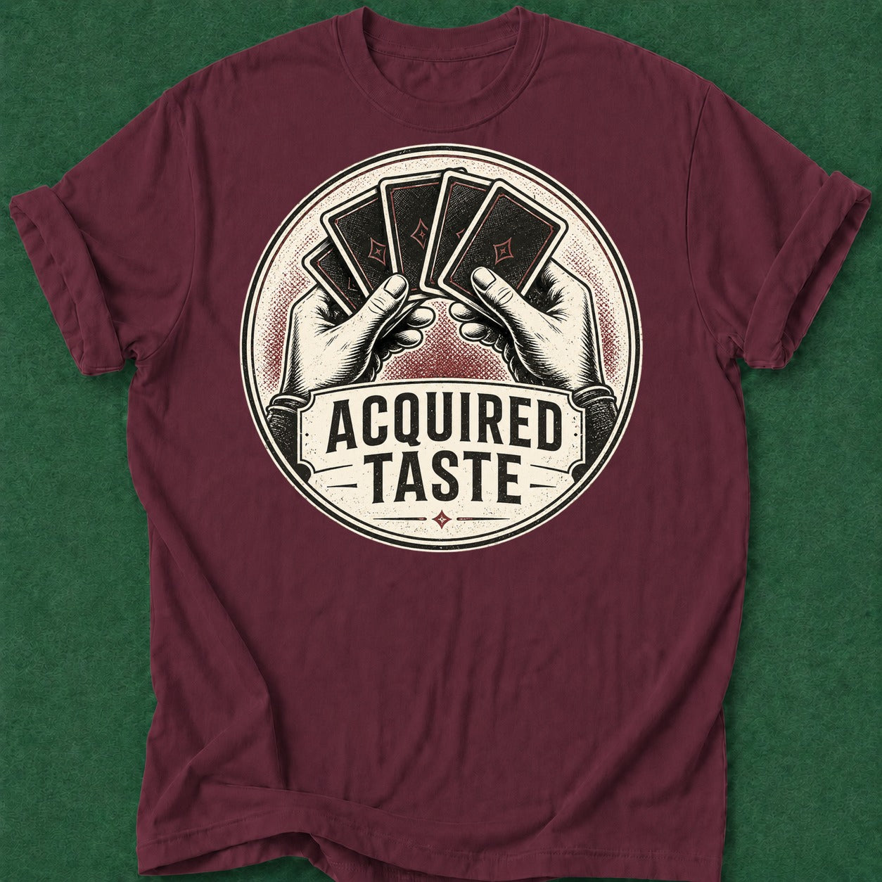 Dead Read Poker Taste T-Shirt poker t-shirt design, poker apparel, bluff read, GTO, tournament poker apparel