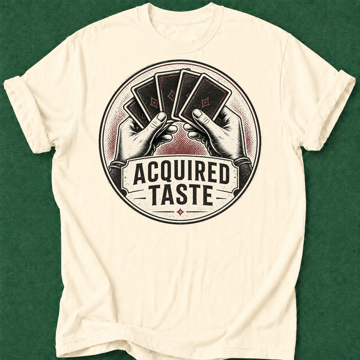 Dead Read Poker Taste T-Shirt poker t-shirt design, poker apparel, bluff read, GTO, tournament poker apparel