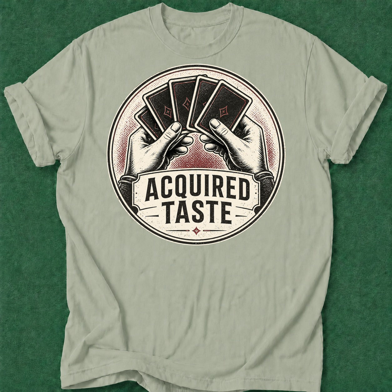 Dead Read Poker Taste T-Shirt poker t-shirt design, poker apparel, bluff read, GTO, tournament poker apparel