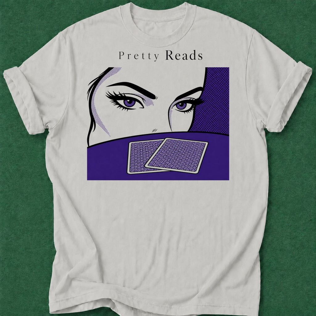 Dead Read Pretty Reads T-Shirt poker t-shirt design, vegas trip, cash game, home game, table talk apparel
