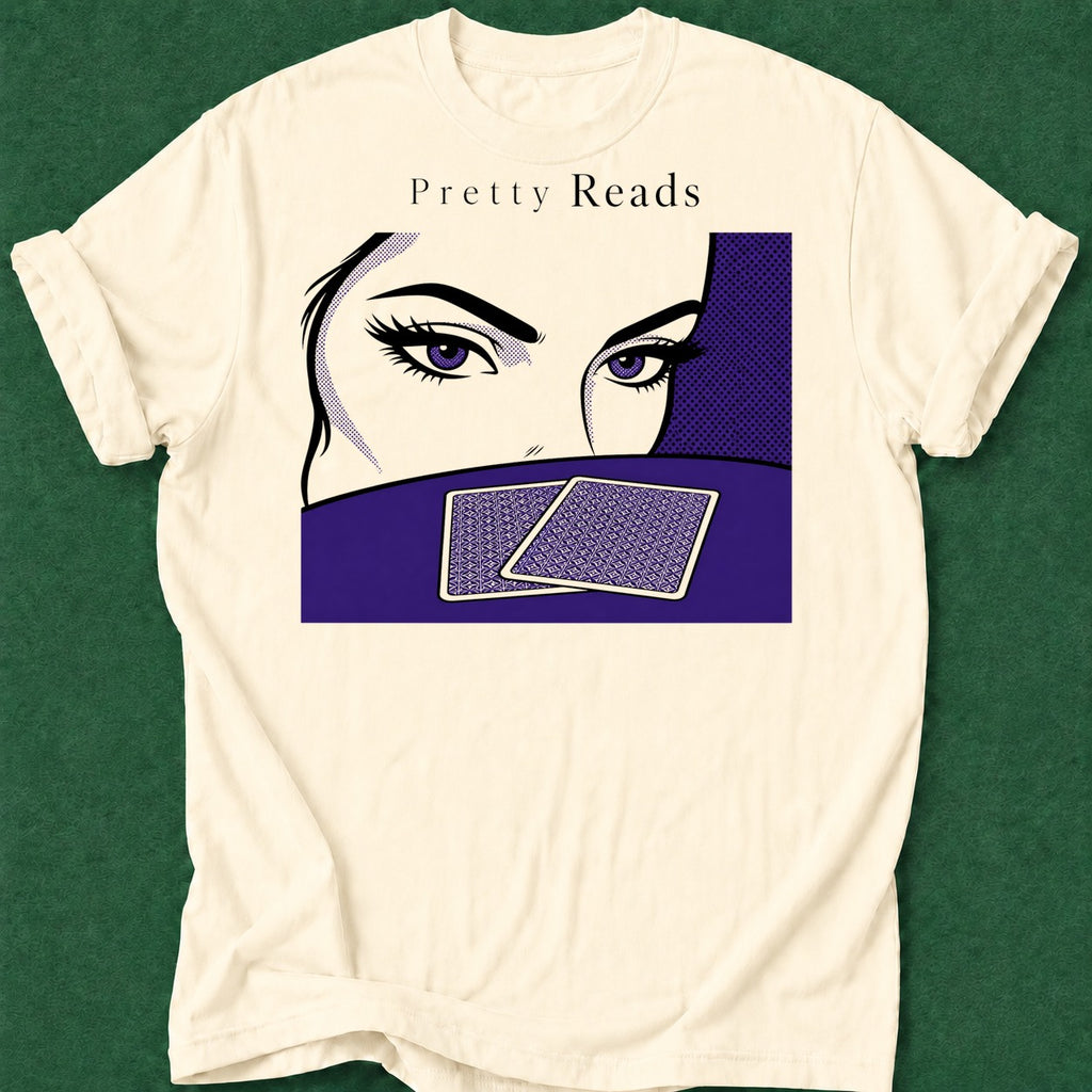 Dead Read Pretty Reads T-Shirt poker t-shirt design, vegas trip, cash game, home game, table talk apparel