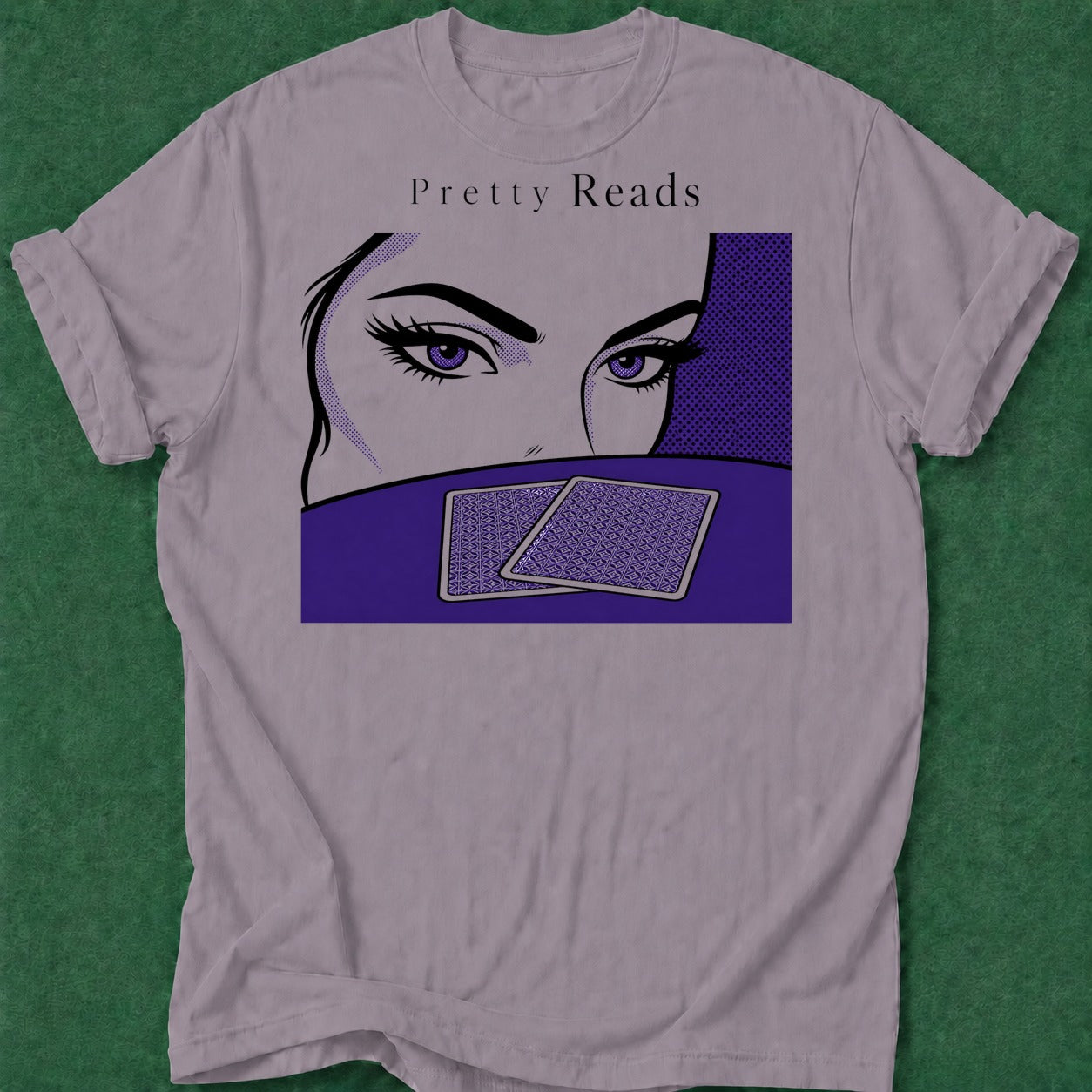Dead Read Pretty Reads T-Shirt poker t-shirt design, vegas trip, cash game, home game, table talk apparel
