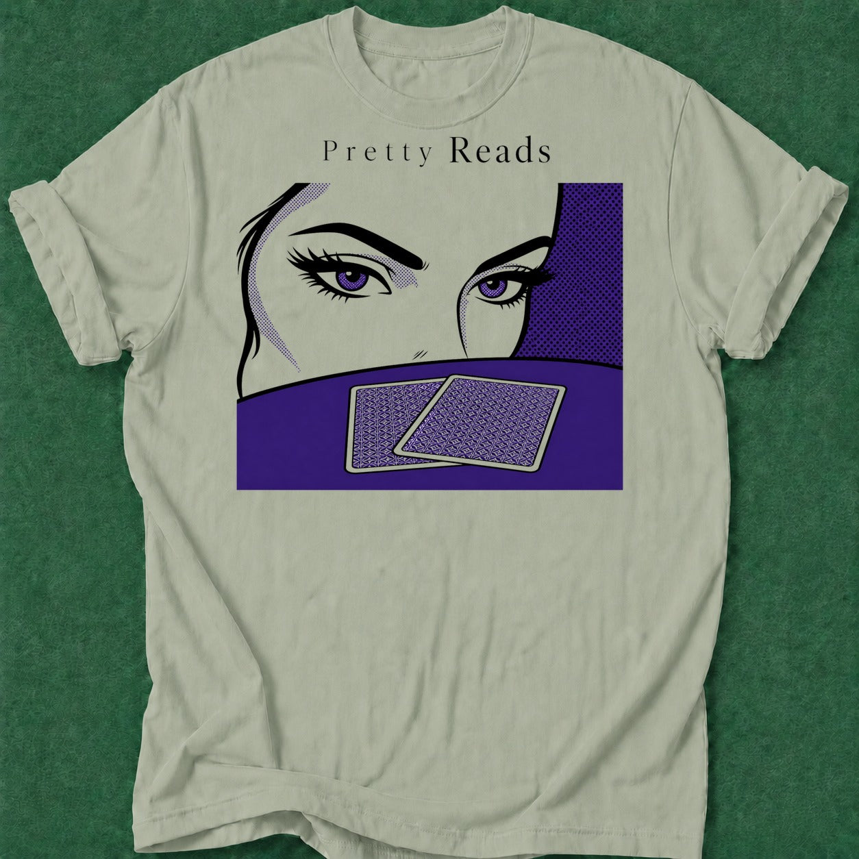 Dead Read Pretty Reads T-Shirt poker t-shirt design, vegas trip, cash game, home game, table talk apparel