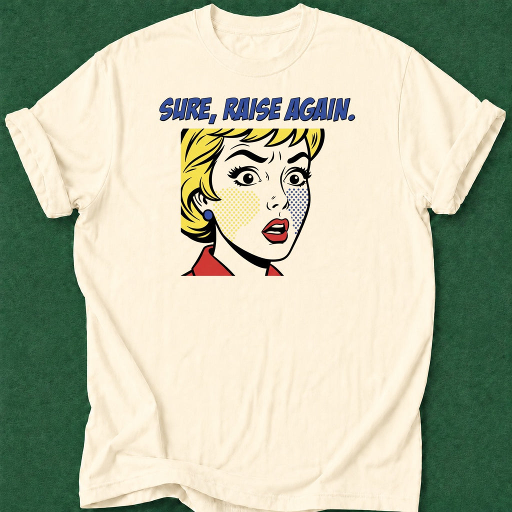 Dead Read Raise Again T-Shirt poker t-shirt design, poker night, card player gift, table talk, tournament poker apparel