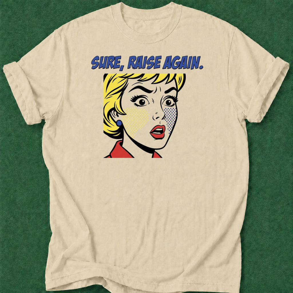 Dead Read Raise Again T-Shirt poker t-shirt design, poker night, card player gift, table talk, tournament poker apparel